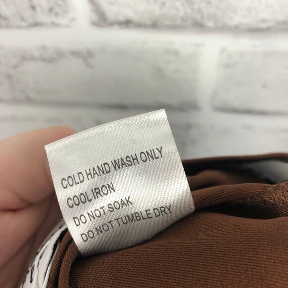 Princess Polly Take Care Set Brown Pants Sz. 6 NEW - Picture 14 of 14